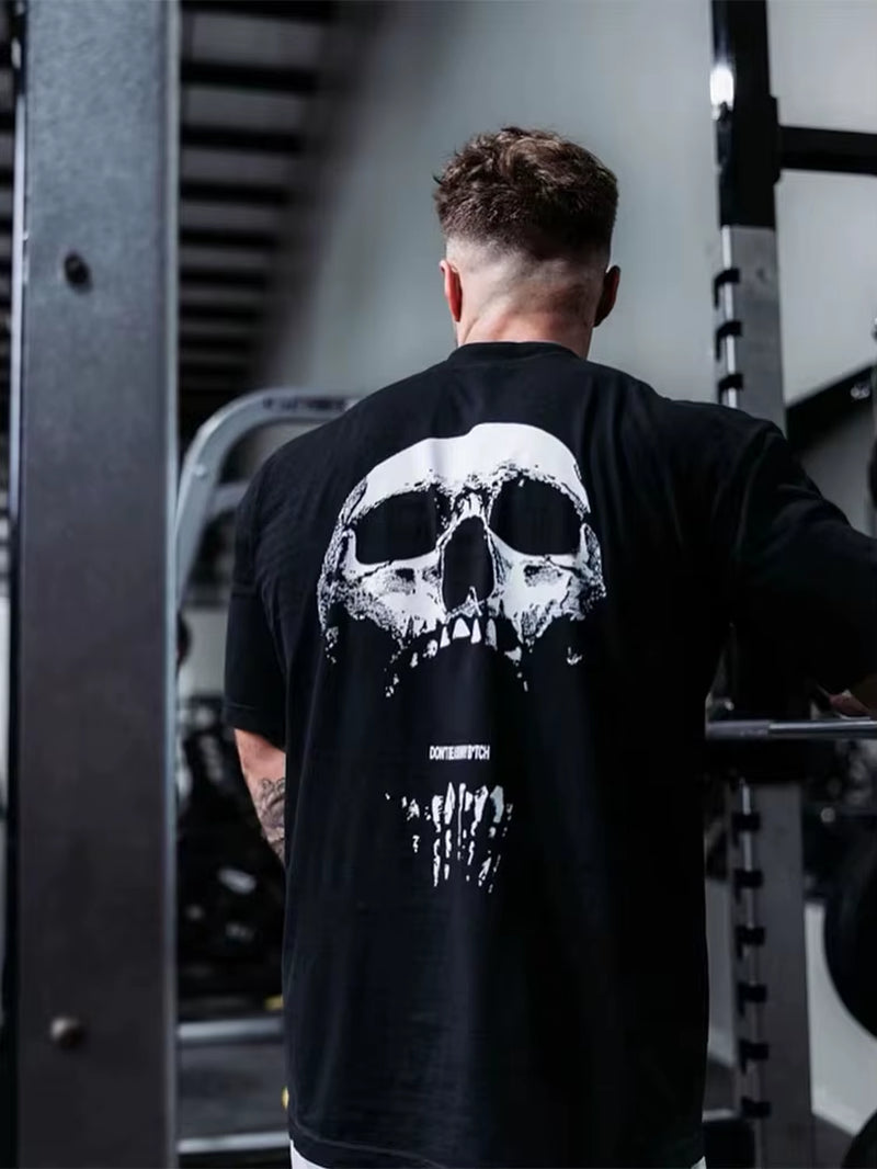 Camisa Oversized Algodon Hombre - Workout GYM